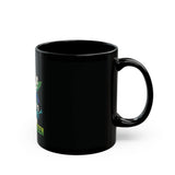 Leaf GreenandSEEN Colorful Black Mug