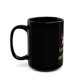 Leaf GreenandSEEN Colorful Black Mug