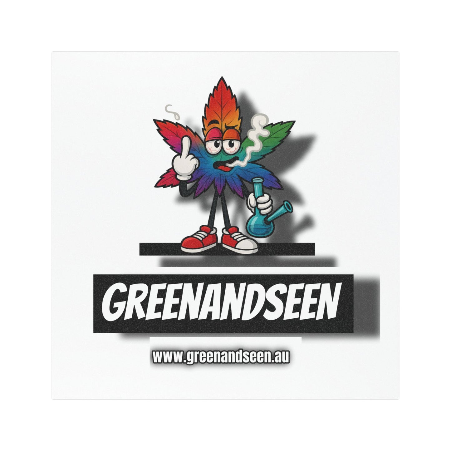 Stickin High — GreenandSEEN Car Magnet