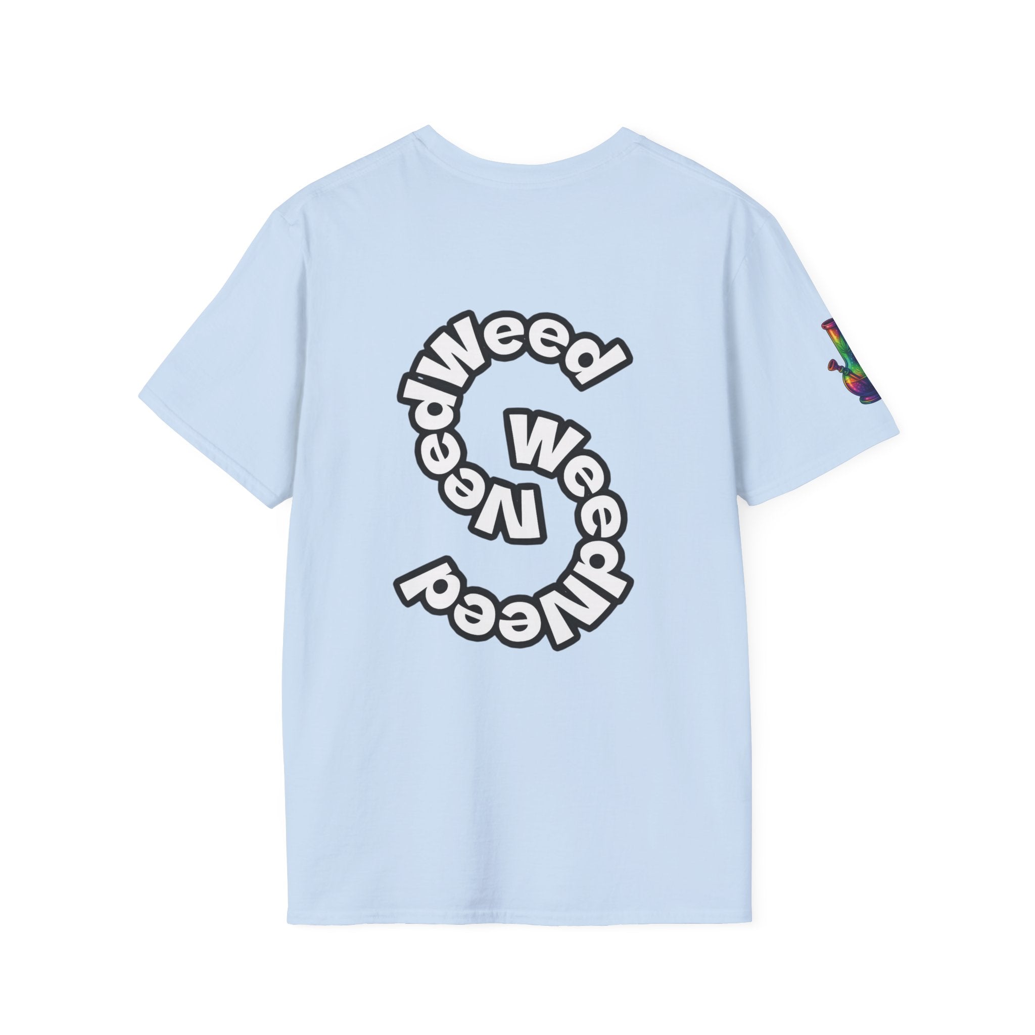 NeedWeedWeedNeed — GreenandSEEN — Gildan 64000 Softstyle Tee — Light