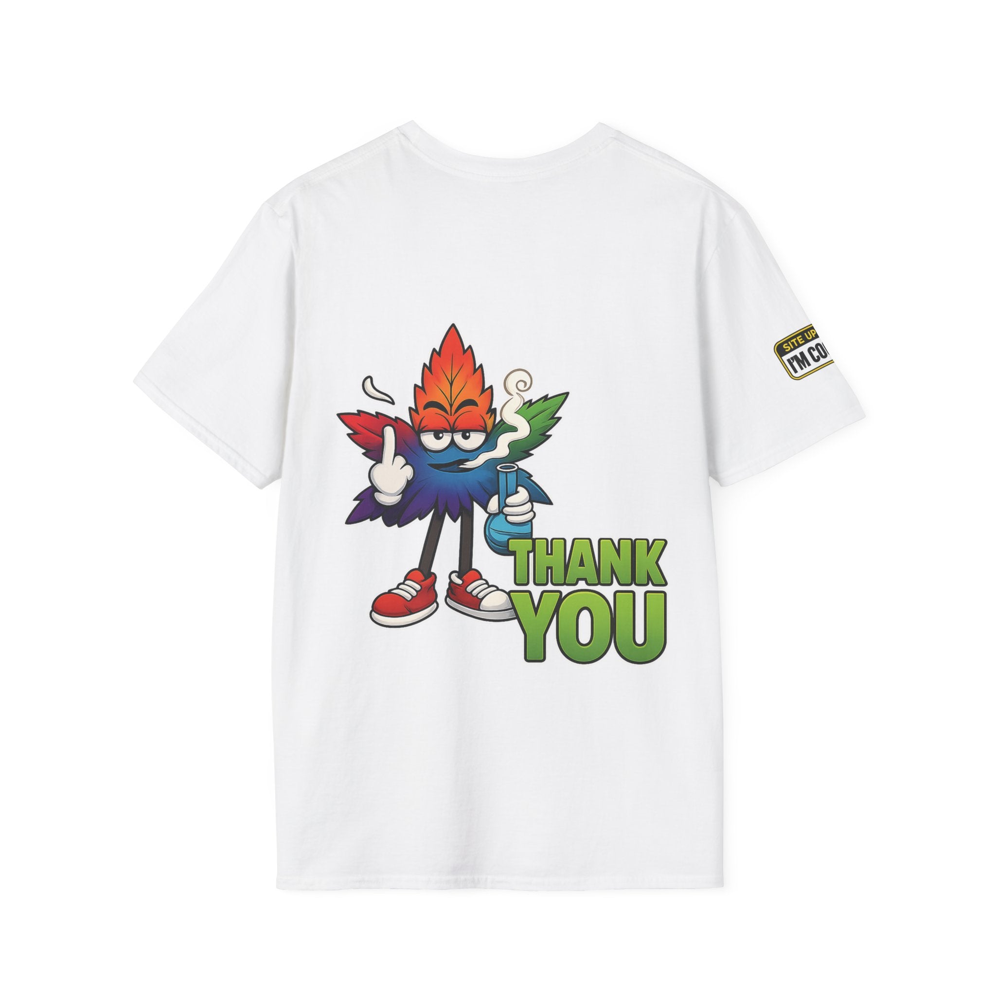 You’re Welcome / Thank You — GreenandSEEN — Gildan 64000 Softstyle Tee — Light
