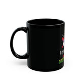 Leaf GreenandSEEN Colorful Black Mug