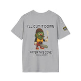 Chop Chop… In A Minute – Tree Guy — GreenandSEEN — Gildan 64000 Softstyle Tee — Light