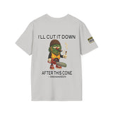 Chop Chop… In A Minute – Tree Guy — GreenandSEEN — Gildan 64000 Softstyle Tee — Light