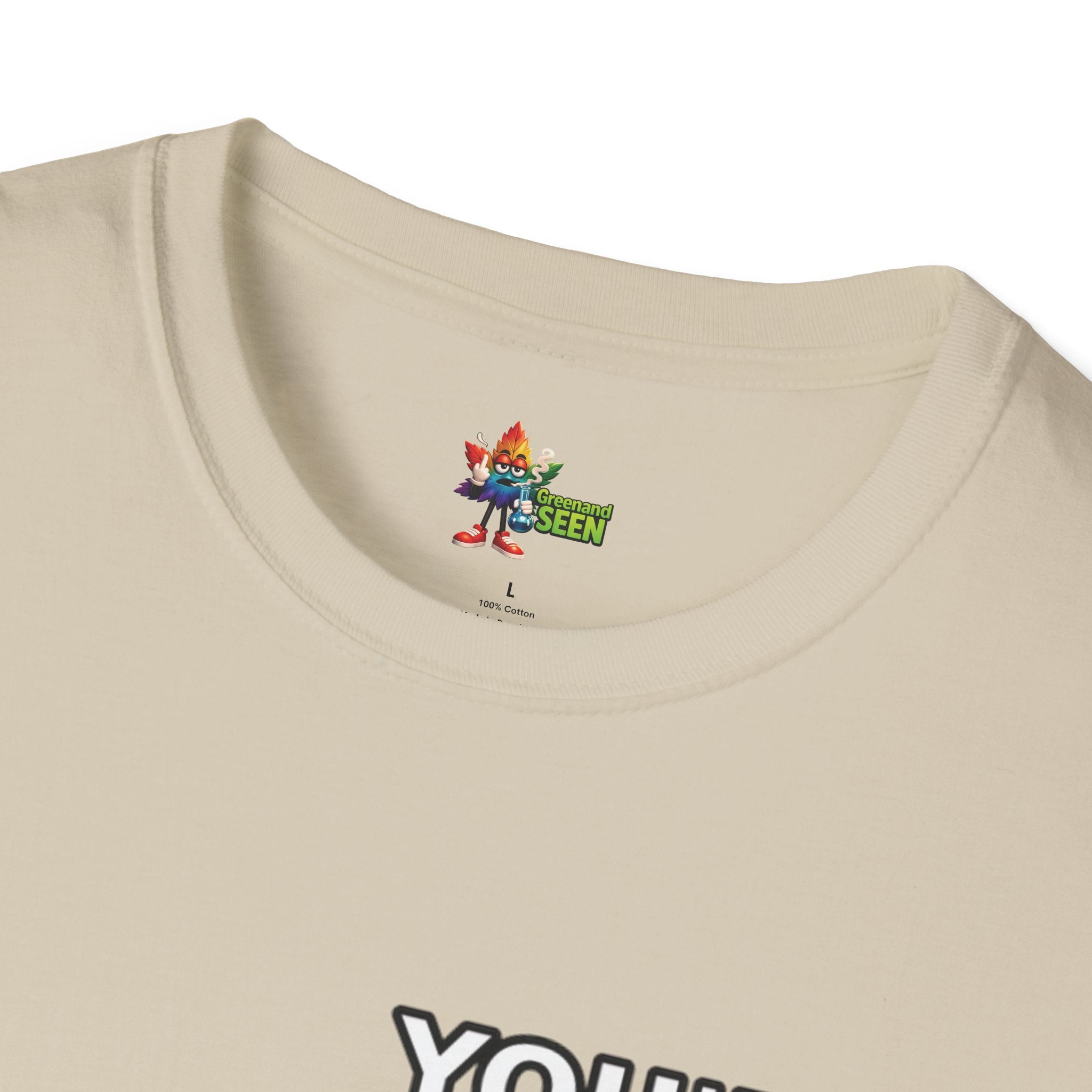 You’re Welcome / Thank You — GreenandSEEN — Gildan 64000 Softstyle Tee — Light