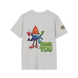 You’re Welcome / Thank You — GreenandSEEN — Gildan 64000 Softstyle Tee — Light