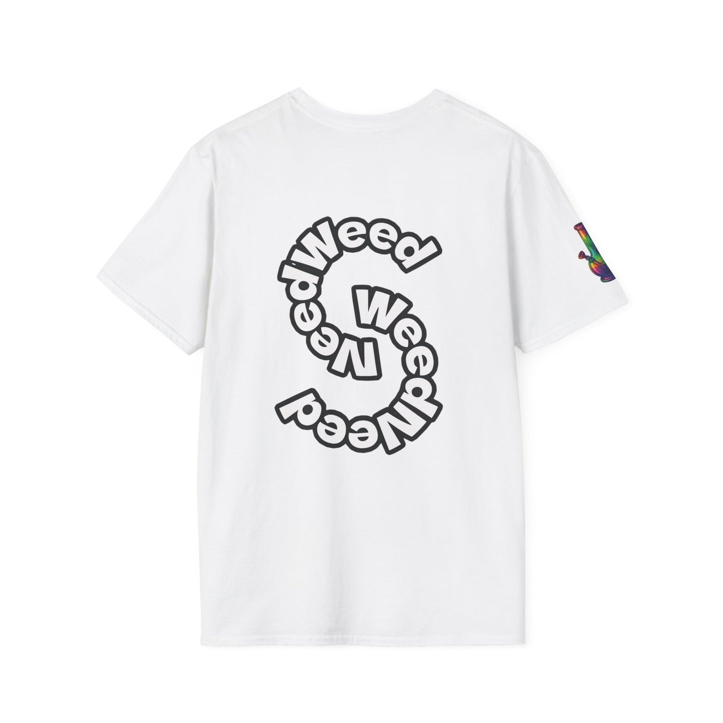 NeedWeedWeedNeed — GreenandSEEN — Gildan 64000 Softstyle Tee — Light