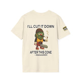 Chop Chop… In A Minute – Tree Guy — GreenandSEEN — Gildan 64000 Softstyle Tee — Light