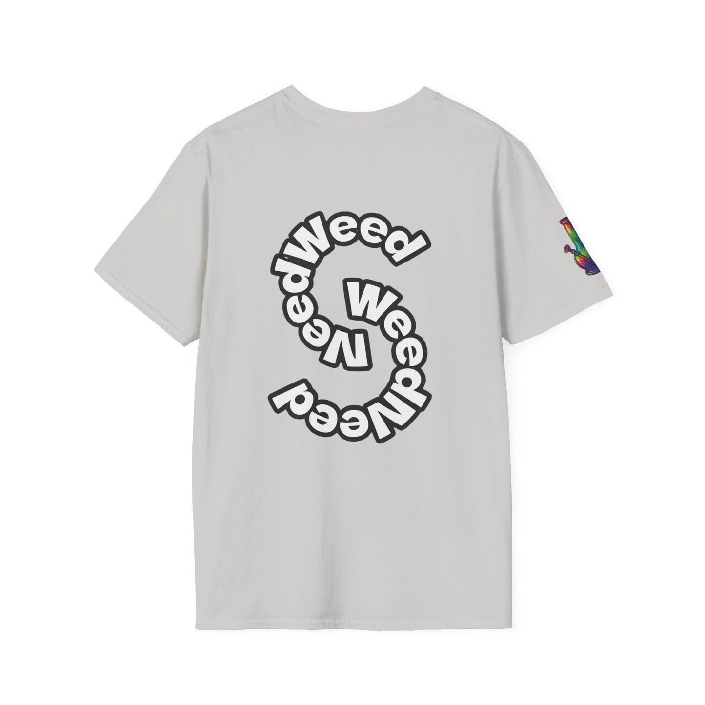 NeedWeedWeedNeed — GreenandSEEN — Gildan 64000 Softstyle Tee — Light