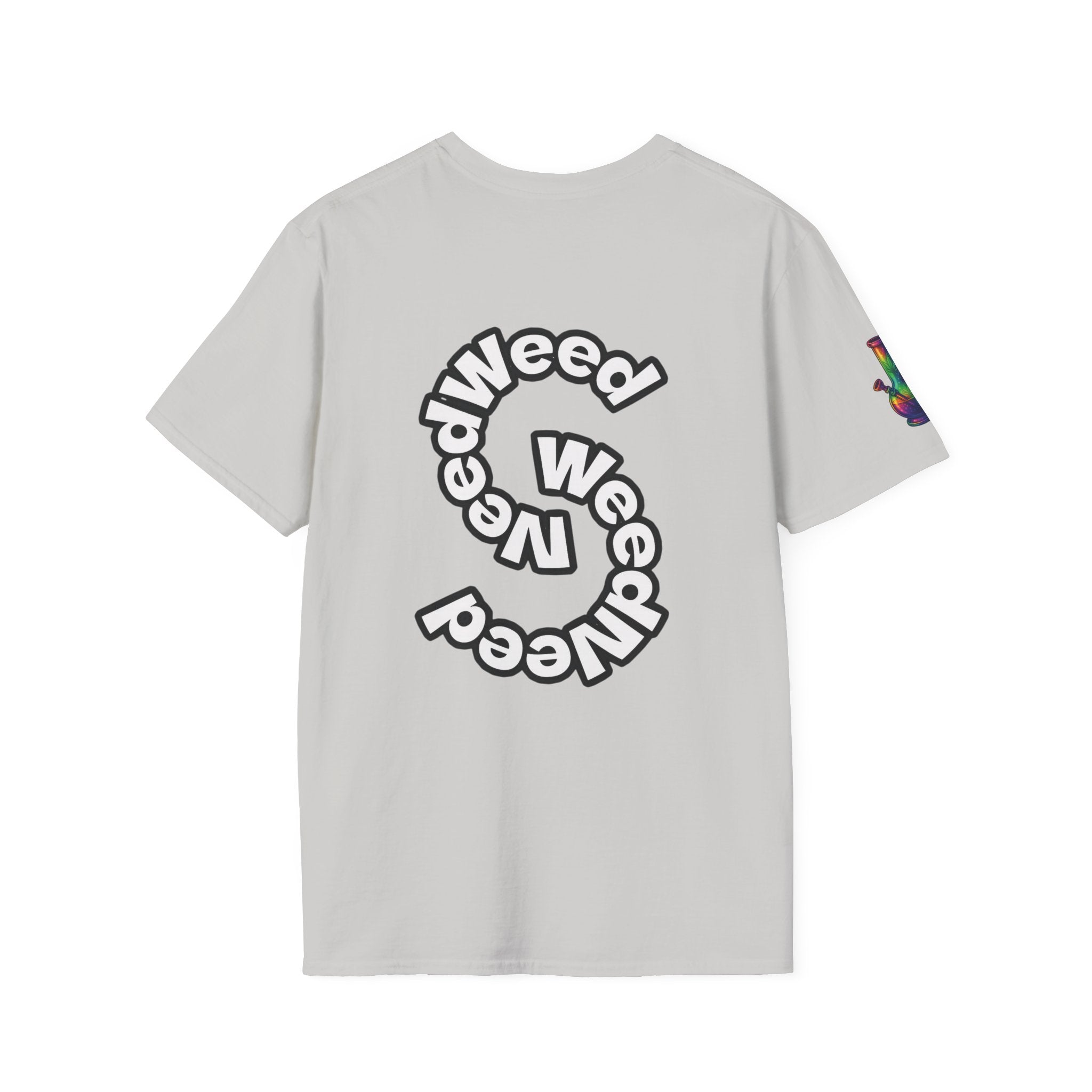 NeedWeedWeedNeed — GreenandSEEN — Gildan 64000 Softstyle Tee — Light