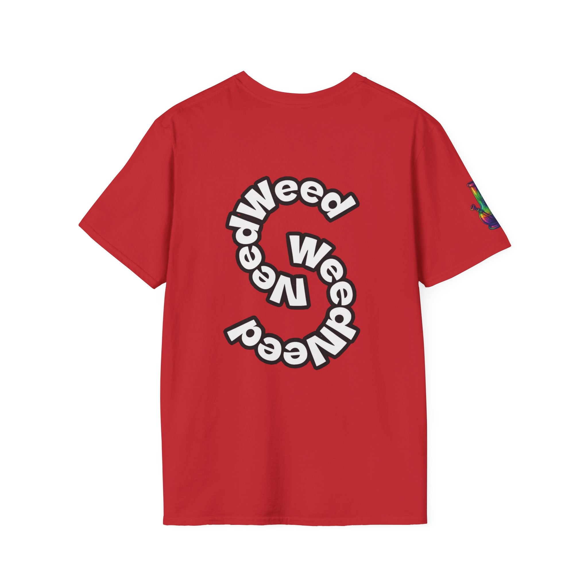 NeedWeedWeedNeed — GreenandSEEN — Gildan 64000 Softstyle Tee — Light