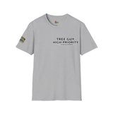 Chop Chop… In A Minute – Tree Guy — GreenandSEEN — Gildan 64000 Softstyle Tee — Light