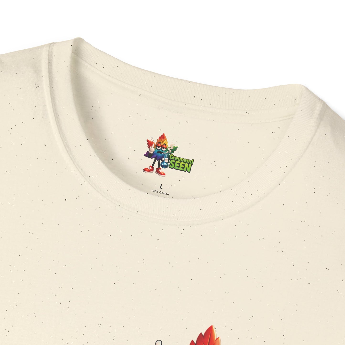 NeedWeedWeedNeed — GreenandSEEN — Gildan 64000 Softstyle Tee — Light