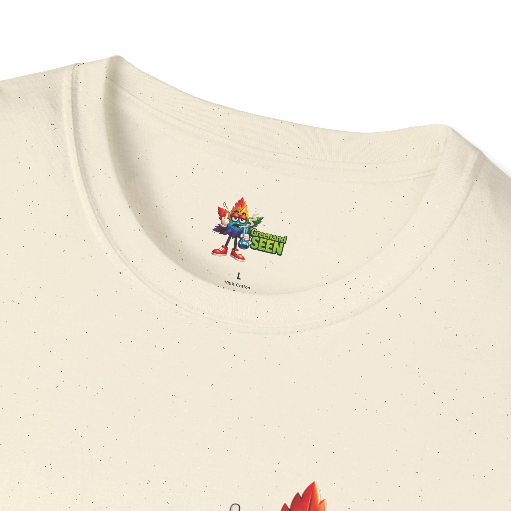 NeedWeedWeedNeed — GreenandSEEN — Gildan 64000 Softstyle Tee — Light