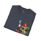 BRICK BY BRICK, HIT BY HIT — GreenandSEEN — Gildan 64000 Softstyle Tee — Dark