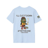 Chop Chop… In A Minute – Tree Guy — GreenandSEEN — Gildan 64000 Softstyle Tee — Light